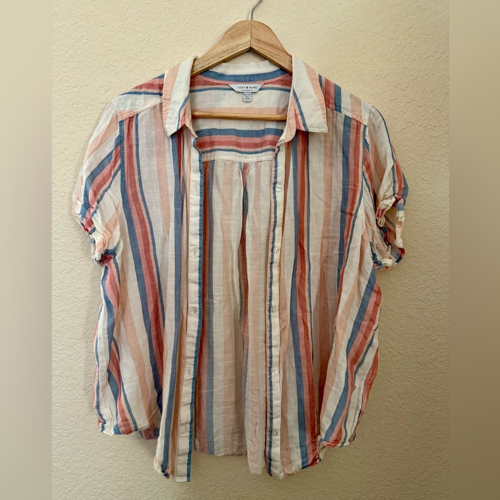 Lucky Brand Multicolor Striped Shirt
